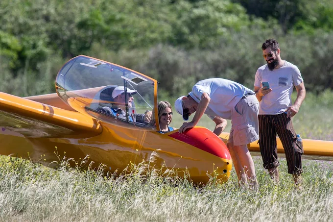 Vuelo de bautismo en planeador
